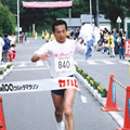 サロマ湖マラソンにて　代表 藤原